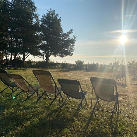 Wakacyjny Dom W Sakach Villa Kleszczele Buitenkant foto