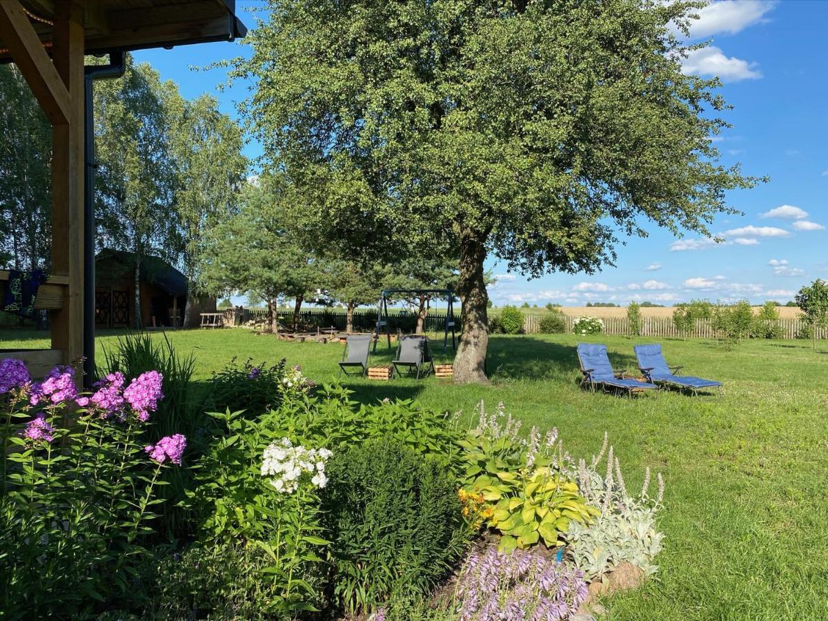 Wakacyjny Dom W Sakach Villa Kleszczele Buitenkant foto
