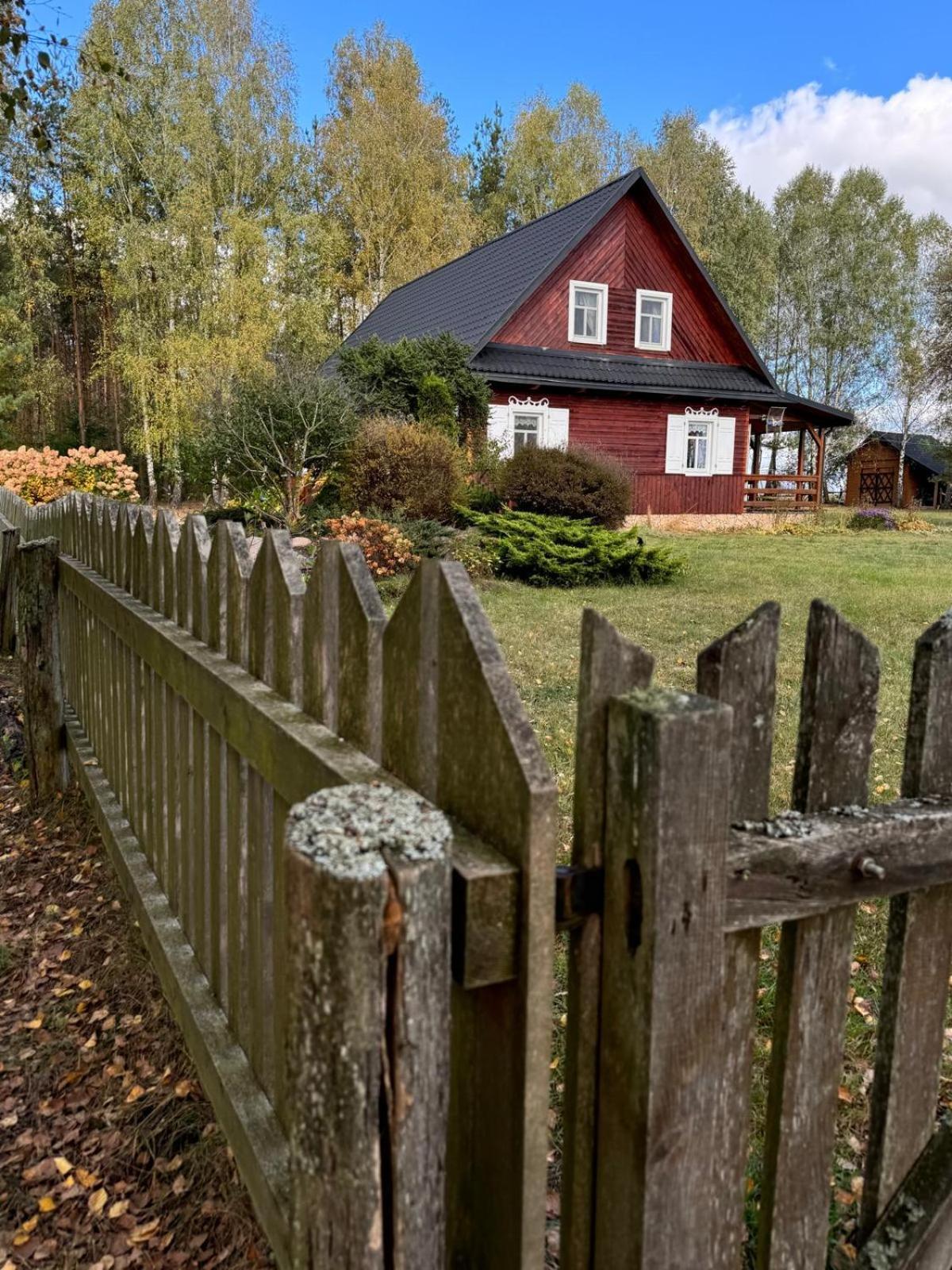 Wakacyjny Dom W Sakach Villa Kleszczele Buitenkant foto