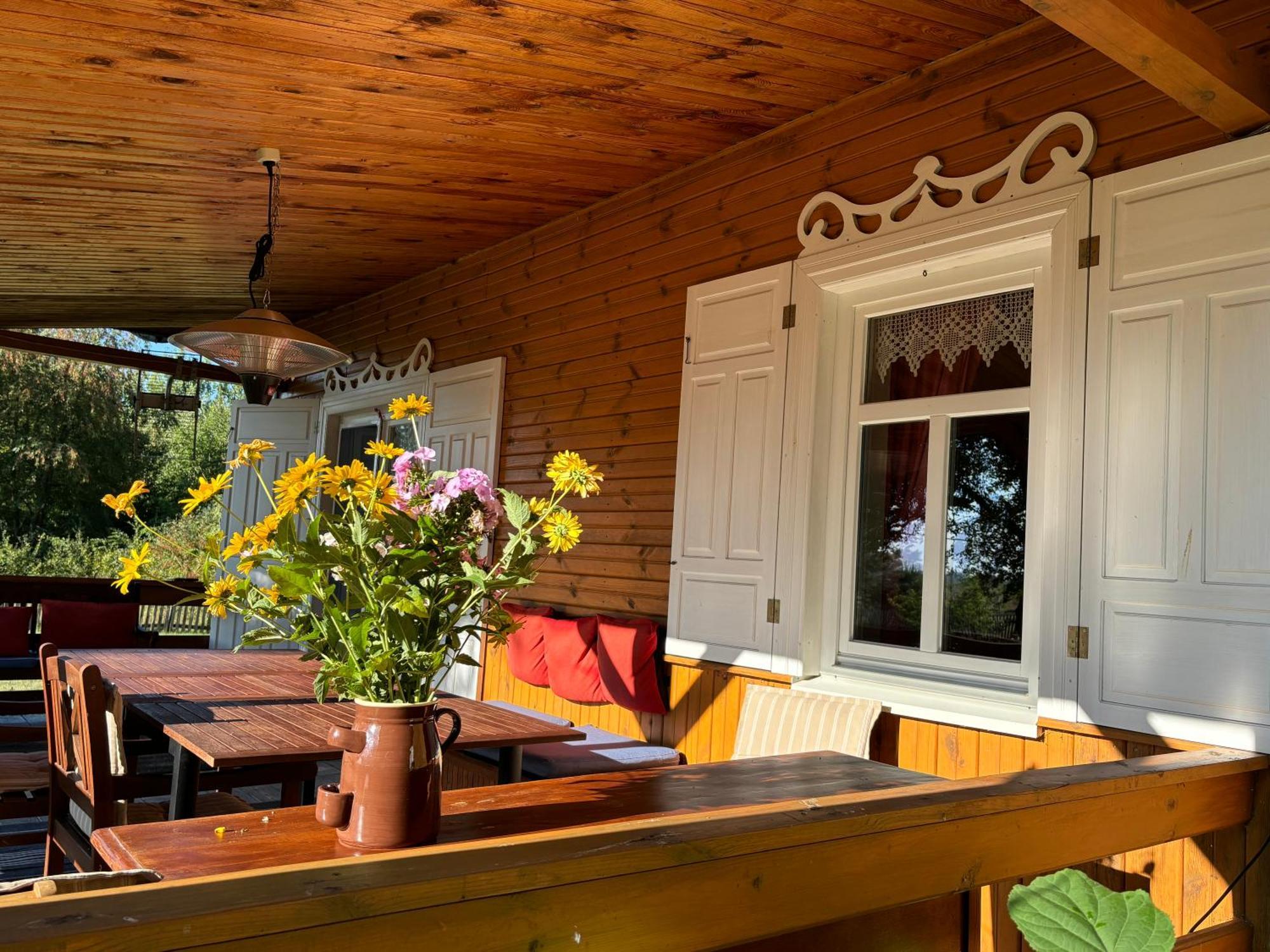 Wakacyjny Dom W Sakach Villa Kleszczele Buitenkant foto